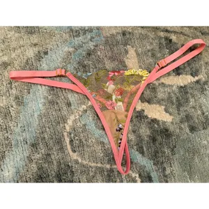 Mapale Pink Garden Two Piece Lingerie Set Embroidered Sz S NWT thumbnail 9