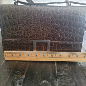 Nine West Croc Embossed Crossbody Purse thumbnail 7