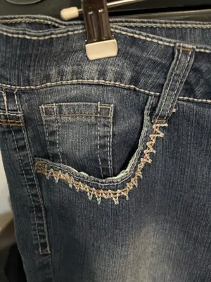 Rue 21 size 13/14 embellished denim jean shorts thumbnail 4