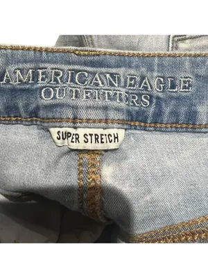 American Eagle Outfitters Super Stretch Hi Rise Denim Shorts Size 2 thumbnail 4