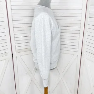 Pro Edge Campus Naval Academy Reverse Weave‎ Sweatshirt Light Grey Medium Gray thumbnail 3
