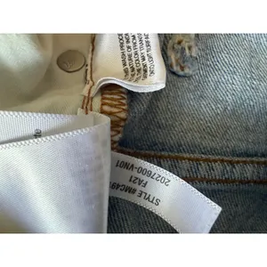 Madewell The Perfect‎ Vintage Jean Light Wash High Rise Slim Tapered 24T thumbnail 9