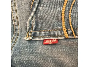 Levi's Blue Denim Jeans Women's Size 32 thumbnail 5