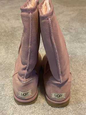 UGG Classic Tall Pink Boots thumbnail 2