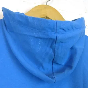 Disney Park Hoodie Womens M Blue Mickey Minnie Rainbow Zip Sweater Flaw Y2K thumbnail 8