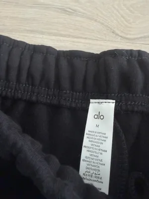 Alo Black Jogger Yoga Pants thumbnail 3