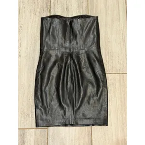 REVOLVE Generation Love Vegan Leather Yazin Mini Dress size XS thumbnail 7