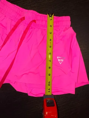 Neon Pink Women’s Size S Athletic Shorts thumbnail 7