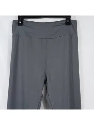 LuLaRoe One Size Gray Solid Leggings thumbnail 2