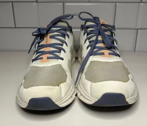 On Womens CloudRunner Undyed White / Orange Running Shoes Sneakers US Size 9 M thumbnail 5