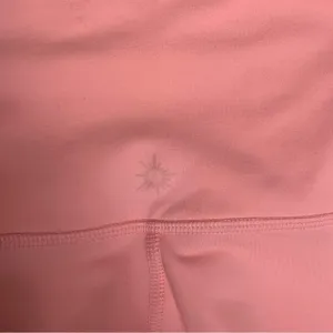 Aerie women's large hugger leggings in pink new coral athletic high rise gym wor thumbnail 8