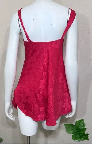 Victoria Secret Pink Lace Gold Label Vintage Rare Night Dress Slip thumbnail 6