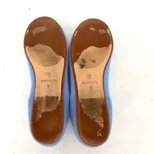 Rothy's The Daily Flat Womens 9 Ice Blue Merino Wool Ballet Flats Shoes thumbnail 2