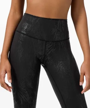 Lululemon Wunder Under High-Rise Tight 28" *Shine Acclimatize Black Black Foil 4 thumbnail 9