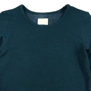 Athleta RemarkaWool Crewneck Top Women's S Long Sleeve Shirt Green Ski Gorpcore thumbnail 4