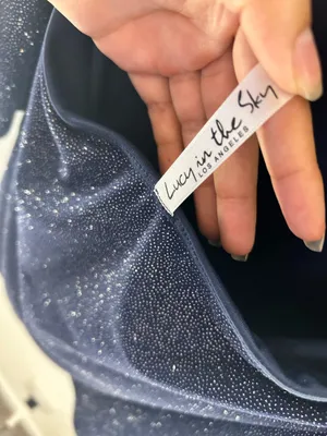 Lucy in the Sky Navy Blue Mini Dress Long Sleeve thumbnail 6