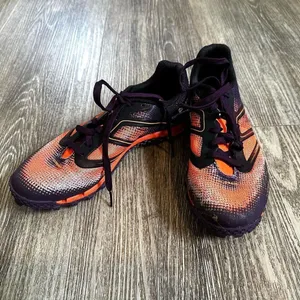 Reebok CrossFit H20 drain, Dura grip athletic shoes orange purple black size 6 thumbnail 12