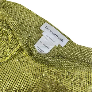 Repaired - Lovers‎ and Friends Silverlake Mini Skirt in Pear Green thumbnail 4