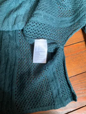 American Eagle Outfitters Wool-Blend Ombré Crewneck Sweater Sz. S thumbnail 4
