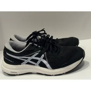 Asics Gel Contend 7 Women's Black White Running Sneakers Size 8.5! thumbnail 3