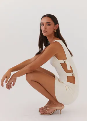 Peppermayo Mini Dress White thumbnail 2
