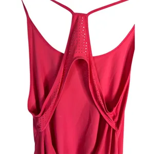 lululemon Stride To Tide Tank Top Womens Hot Pink Mesh Open Back thumbnail 6