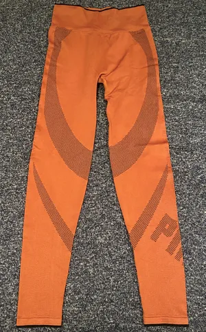 Victoria's Secret Pink Active Rust Leggings Small thumbnail 1