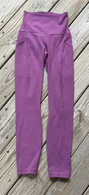 Lululemon Women's Align High-Rise Pocket Leggings Purple Mystic Size 2 thumbnail 1