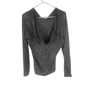 Under Armour‎ Grey Women's Size Small Grey Hooded Running Top thumbnail 4