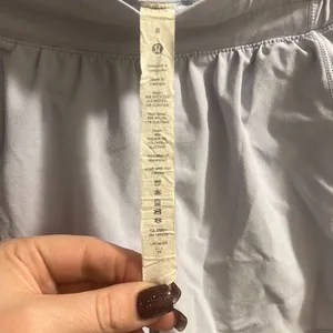 ✨Lululemon Hotty Hot Low-Rise Lined Short 4" Pastel Blue Sz 8✨ thumbnail 13