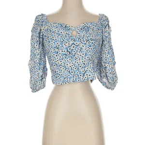 Hutch Blue Floral Blouse thumbnail 1