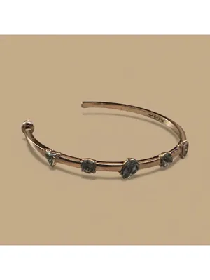 Karl Lagerfeld Elegant Gold-Tone Hoop Earrings with Crystals thumbnail 4