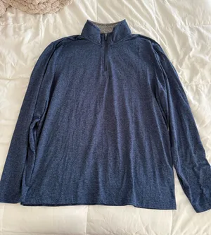 Flag & anthem quarter zip Blue Size M thumbnail 1