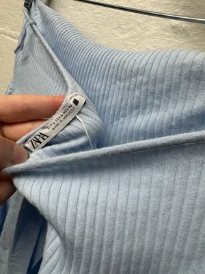 Zara Blue Halter Baby Doll Dress thumbnail 8
