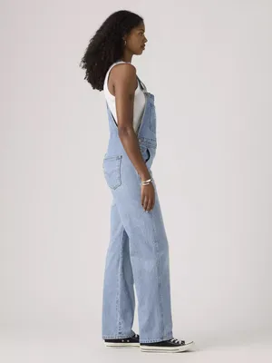 Levi’s Premium VINTAGE OVERALLS Size XS Retro 90s baggy workwear Utility Granola thumbnail 4