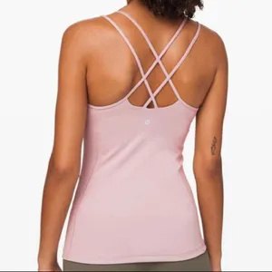 Lululemon Free To Be Tank Everlux Smoky Blush Sz 6 thumbnail 7