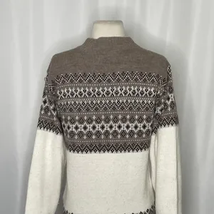 Vintage ROBERT BRUCE Scandinavian Fair Isle Sweater Paul Mage Fairisle Medium thumbnail 7