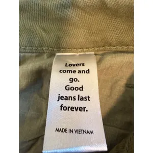 PacSun Low Rise Baggy‎ Jeans Olive Green Wide Leg Denim Pants Womens 28 thumbnail 7