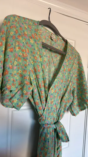 Billabong Floral Wrap Dress thumbnail 2