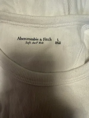 Abercrombie And Fitch Sleeveless Bodysuit White thumbnail 2