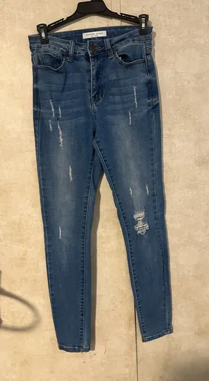 Encore Skinny Jeans Distressed Jeans thumbnail 1