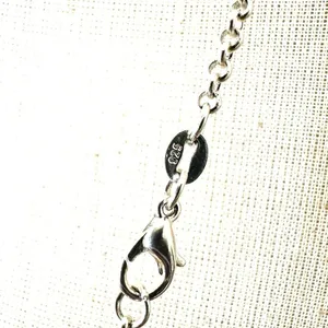 Abalone Shell Teardrop Pendant necklace thumbnail 8