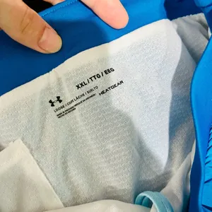 Under Armour Blue Athletic Running Shorts XXL Lined Stretch Waist 3.5” Inseam thumbnail 7