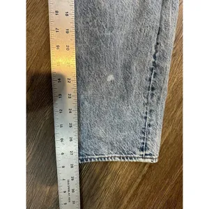American Eagle Highest Rise 90s Boyfriend Jeans Womens Size 10~Distressed Plaid thumbnail 12