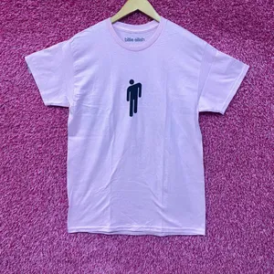 Billie Eilish Hit Me Hard and Soft Blohsh Figure Pink T-Shirt Large thumbnail 1