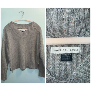 American Eagle Outfitters Sweater Grey XS thumbnail 2