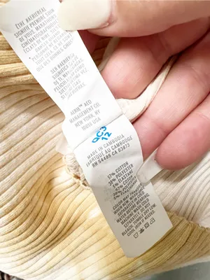 Aerie Ribbed High Neck Tie-Dye Tank Top - Beige/Cream thumbnail 11