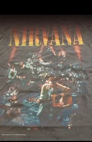 Nirvana Oversized T-shirt Sz O/S thumbnail 5