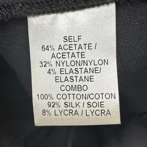 Vera Wang Lavendar Label Womens Asymmetrical Cocktail Dress in Black Size 4 thumbnail 8