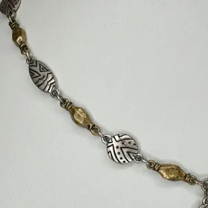 Vintage Chico's Mixed Metal Station Necklace ✨ thumbnail 5